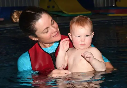 baby swim lesson image